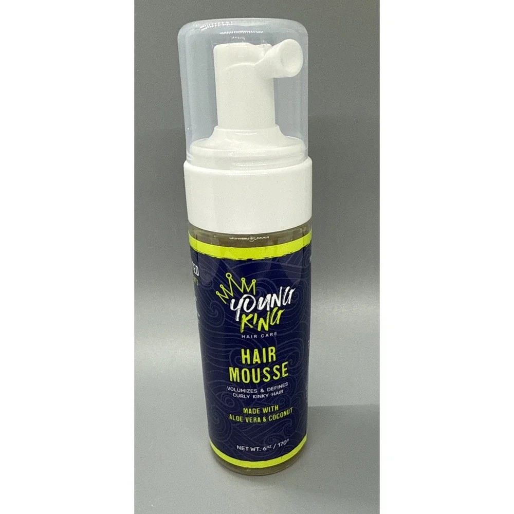 Young King Hair Care - Hair Mousse 6 oz (170g) USA